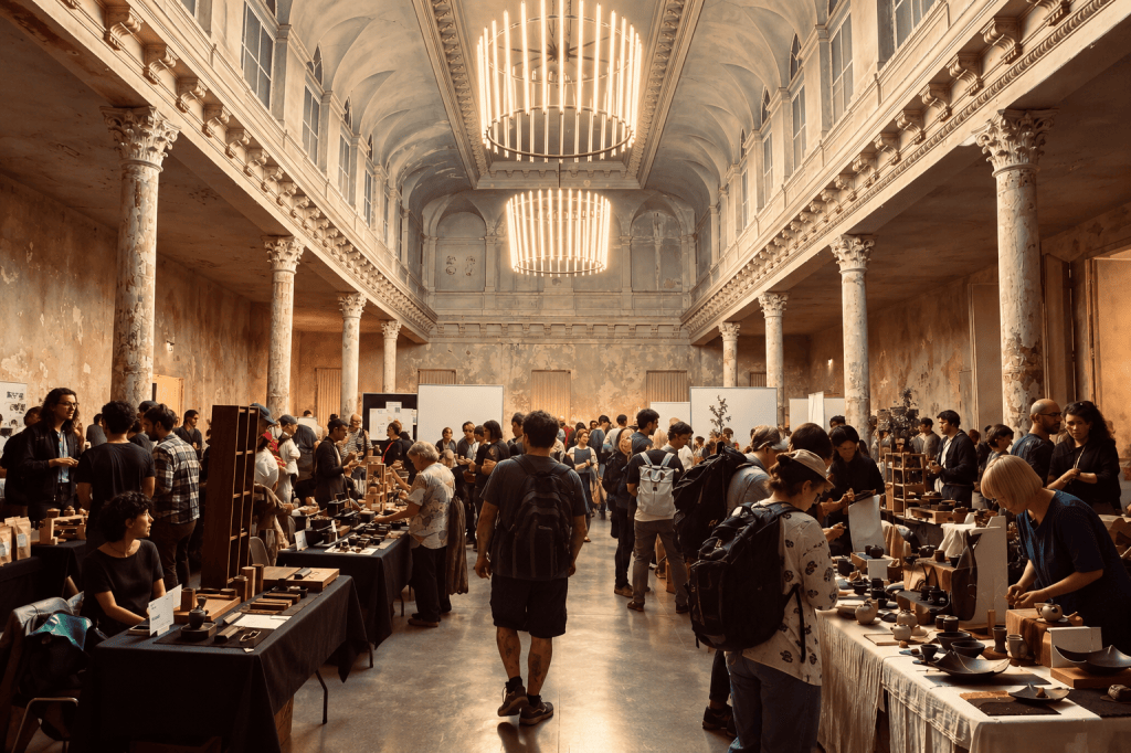 Besuchen menge beim Teefestival Vienna